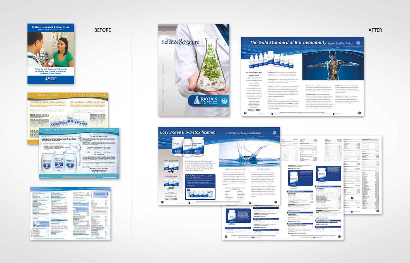 Biotics Research 80 Page Catalog GansertDesign